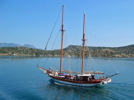 ギリシャ_エーゲ海1日クルーズへ