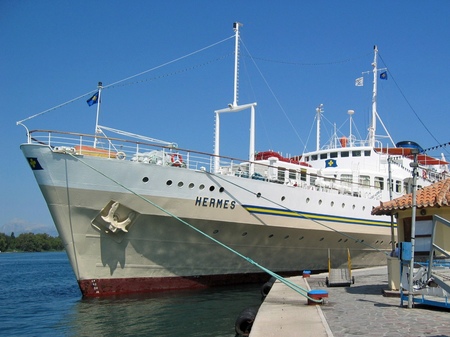 ギリシャ_エーゲ海1日クルーズへ