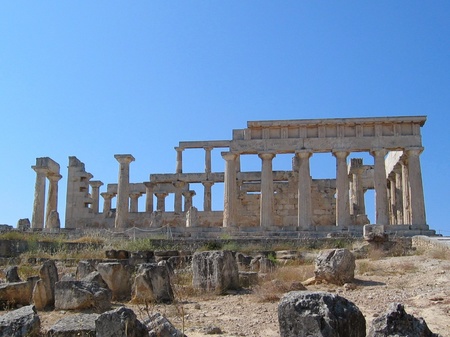 ギリシャ_エギナ島のアフェア神殿