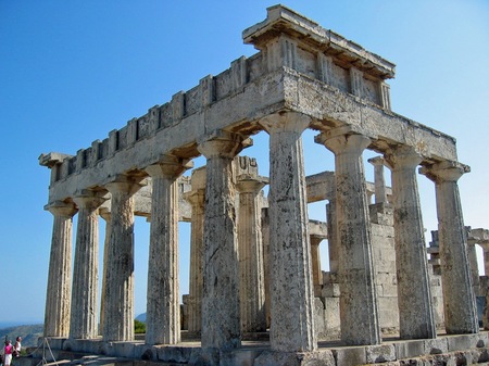 ギリシャ_エギナ島のアフェア神殿