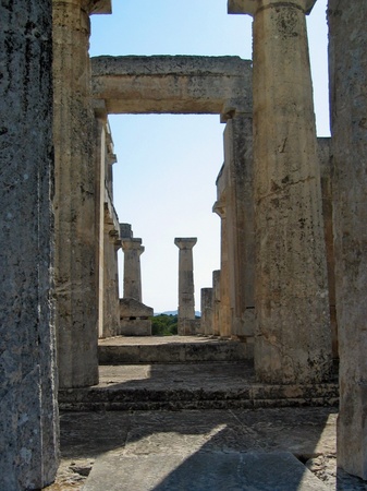 ギリシャ_エギナ島のアフェア神殿