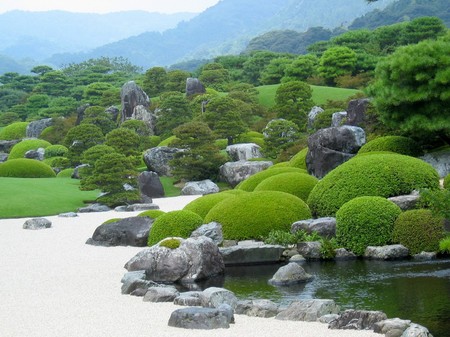 足立美術館の日本庭園