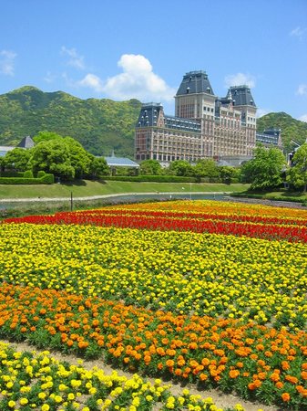 ハウステンボス_キンデルダイクの花畑