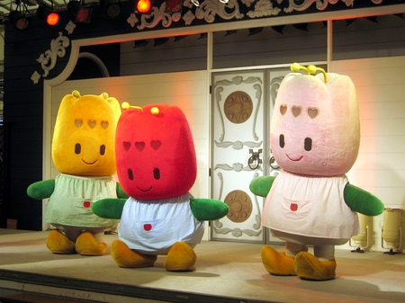 ハウステンボス_「ちゅーりー」ちゃんが3人