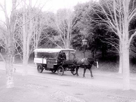 ハウステンボス_レンブラント通りの馬車